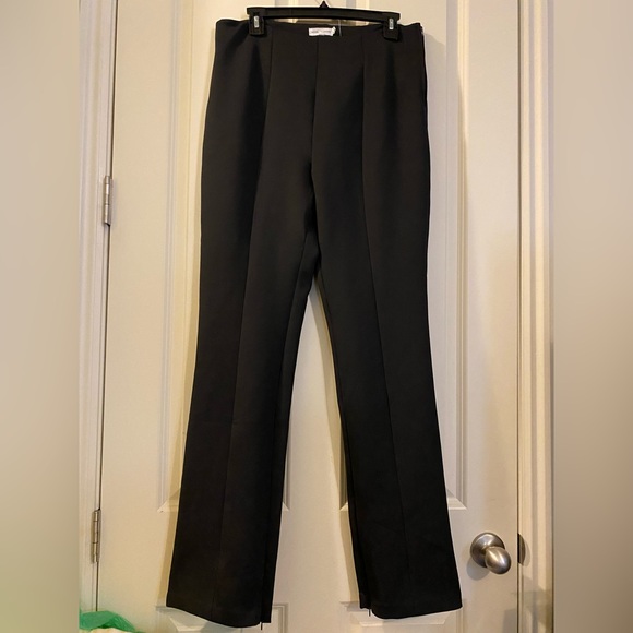 Good American Pants - Good American Womens scuba pull on trousers pants size 4 (XL)